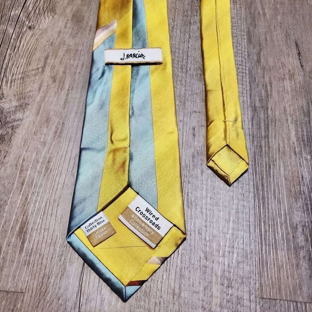 Jerry Garcia Wired Crossroads Collection 39 Anniversary Silk Tie 60